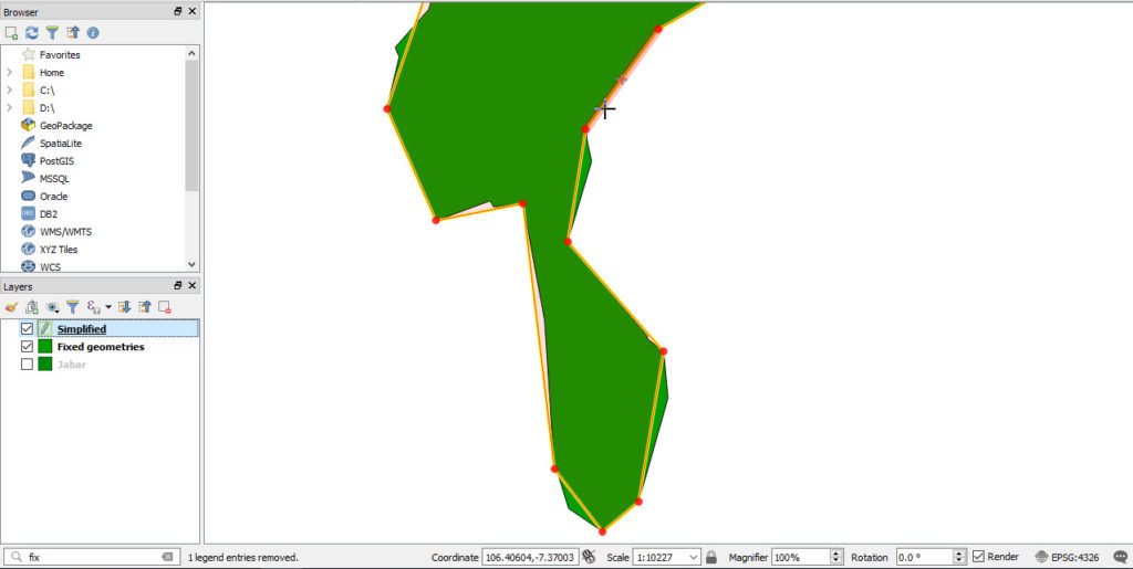 Memperkecil Ukuran SHP
